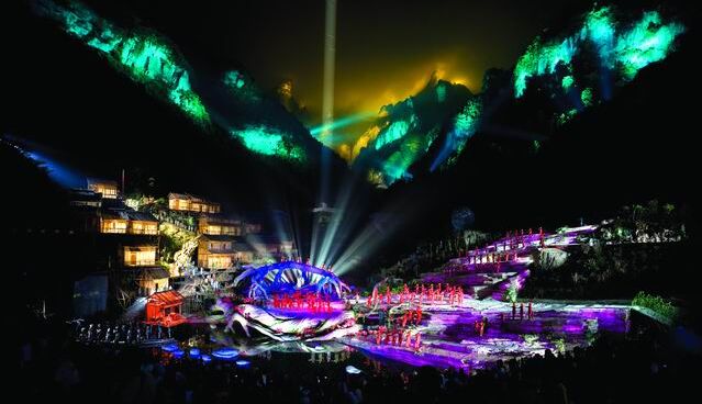 天門狐仙表演美圖