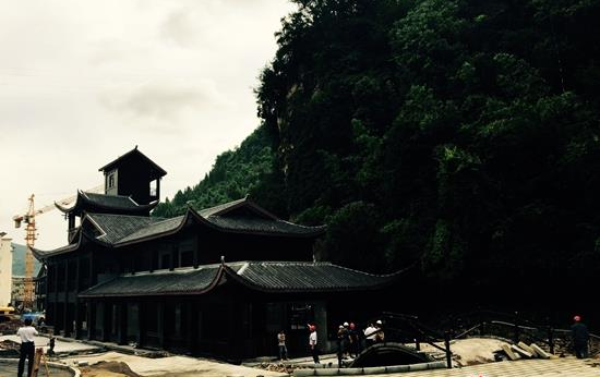 即將交付使用的游客服務(wù)中心